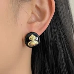 ear-piercing-jewelry-chinese-gourd-ear-studs-1 gold earrings