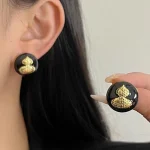 ear-piercing-jewelry-chinese-gourd-ear-studs-2 gold earrings