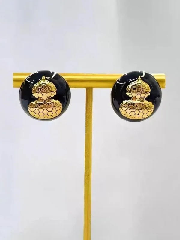 ear-piercing-jewelry-chinese-gourd-ear-studs-3 gold earrings