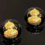 ear-piercing-jewelry-chinese-gourd-ear-studs-4 gold earrings