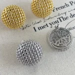 ear-piercing-jewelry-circle-hollow-ear-studs-3 gold earrings