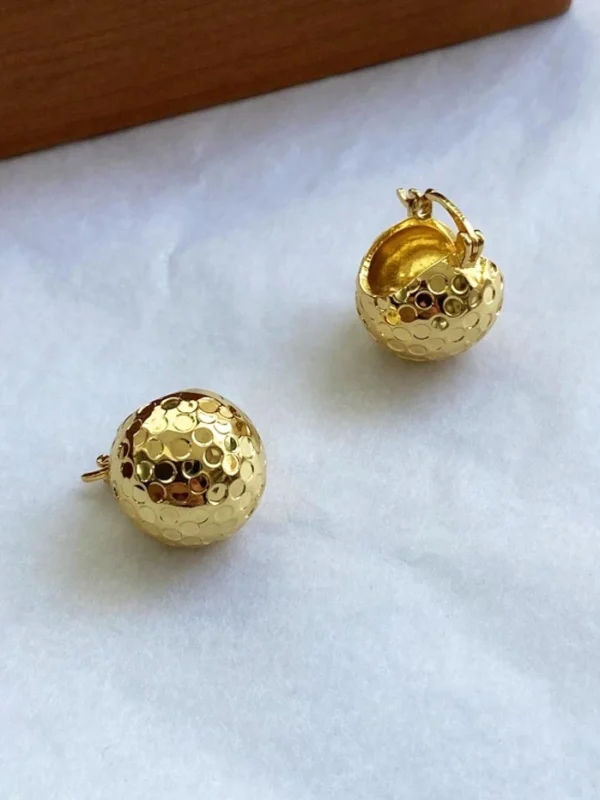 ear-piercing-jewelry-embossed-texture-ear-rings-4 gold earrings