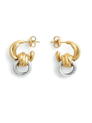 gold earrings