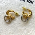 ear-piercing-jewelry-gold-sliver-ear-rings-4 gold earrings