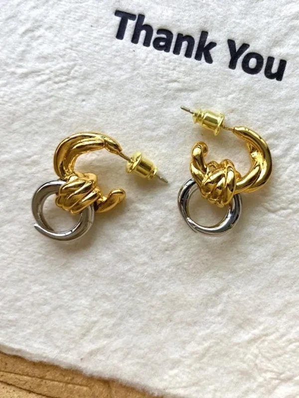 ear-piercing-jewelry-gold-sliver-ear-rings-4 gold earrings
