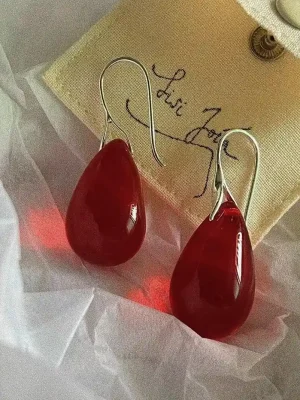 crystal earrings