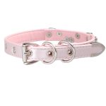 leather-subculture-choker-pink-collar-4 choker necklaces