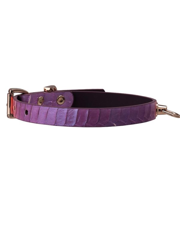 leather-subculture-choker-purple-snake-collar-2 choker necklaces