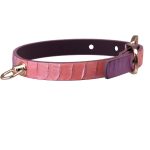 leather-subculture-choker-purple-snake-collar-4 choker necklaces