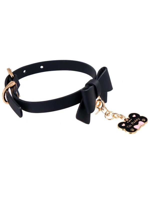luxury-leather-cute-pendant-choker-5 cute choker