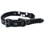 luxury-leather-gethic-choker-6 gethic collar
