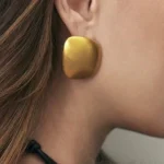 matte-sliver-earrings-gold-ear-studs-2 basic earrings