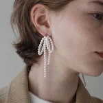 pearl-earrings-cute-bow-4 cute earrings