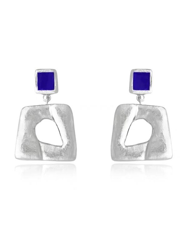 sliver-earrings-irregualr-geometric-3 basic earrings