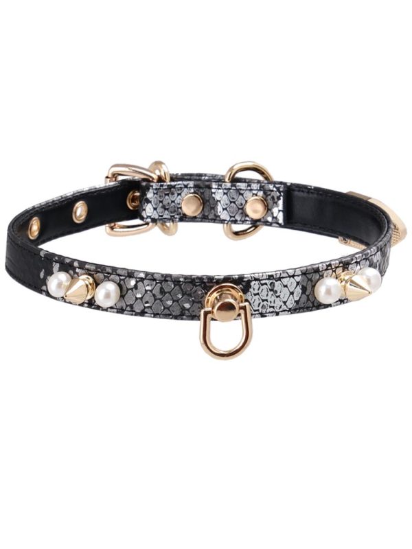 subculture-collar-snake-pattern-choker-1 gethic collar