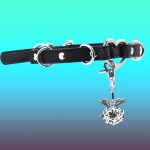 temperature-discoloration-choker-heart-bell-collar-3 discolor collar