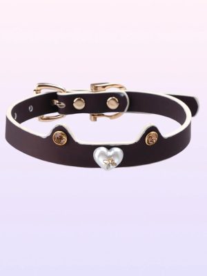 temperature-discoloration-choker-puppy-ears-collar-1 discolor collar