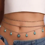 waist-chain-vintage-turquoise-2 waist chains