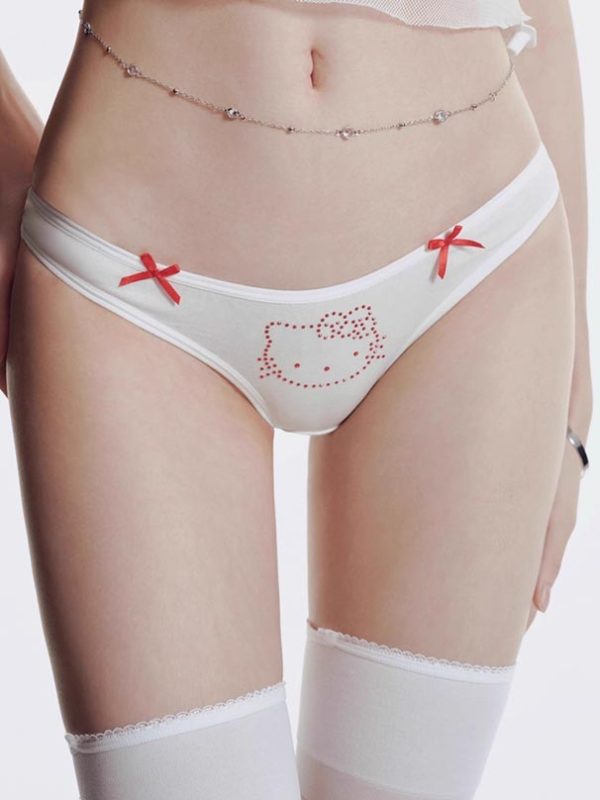 girl-panty-red-kitty-2 cute panties