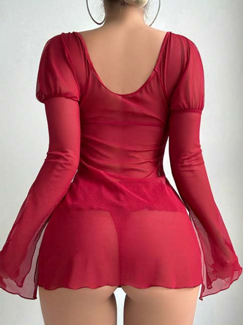 cute-lingerie-flowers-edge-2 babydoll lingerie dress