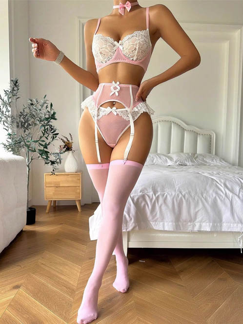 teddy-lingerie-cute-lace-suit-6 sexy teddy lingerie