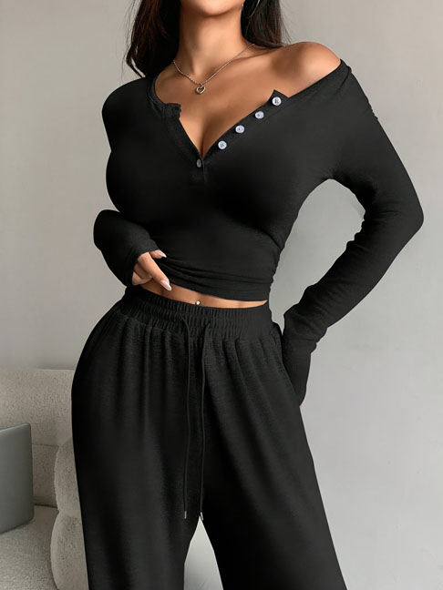 cotton-sleepwear-sexy-long-sleeve-set-8 womens loungewear