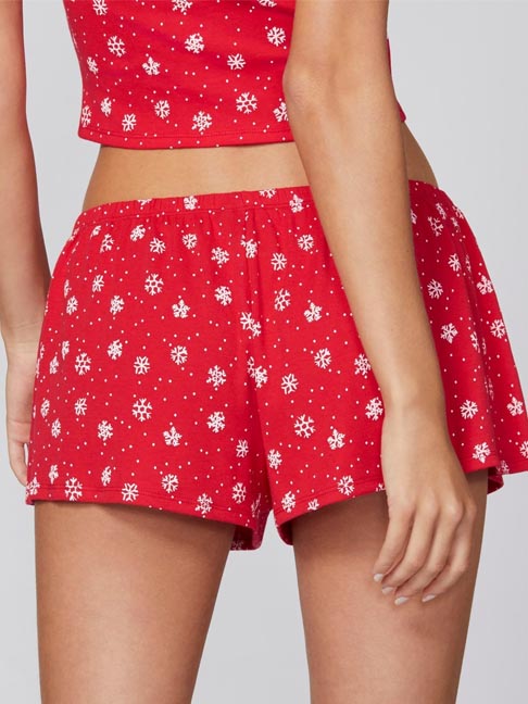 cotton-sleepwear-snow-pattern-nightwear-set-7 womens loungewear