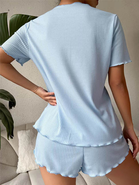 pajamas-set-bows-sleepwear-suit-8 womens loungewear