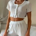 pajamas-set-top-shorts-sleepwear-suit-6 womens loungewear