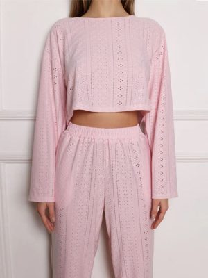 pajamas-soft-hollow-sleepwear-set-2 womens loungewear
