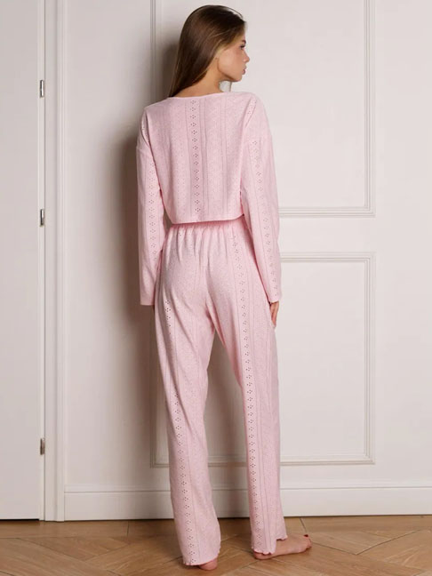 pajamas-soft-hollow-sleepwear-set-3 womens loungewear