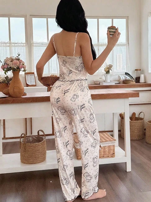 sleepwear-set-bear-pattern-loungewear-set-6 womens loungewear