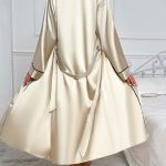 stain-nightgown-long-sleepwear-5 womens nightgown with robe