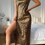 stain-nightgown-sexy-leopard-2 sleepwear dress