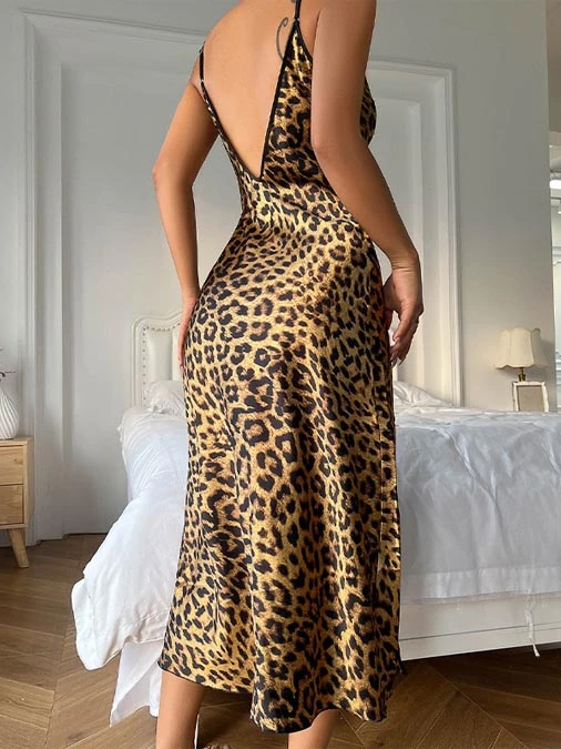 stain-nightgown-sexy-leopard-3 sleepwear dress