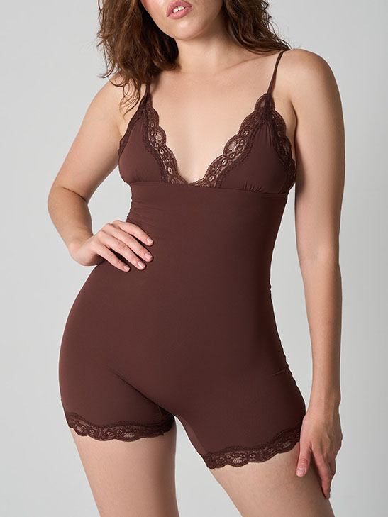 women-shapewear-lace-trim-bodysuit-4 shapewear for women
