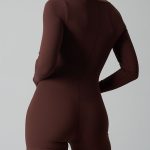 women-shapewear-long-sleeve-bodysuit-2 seamless shapewear
