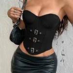 black-cool-corset-top-2 club outfit