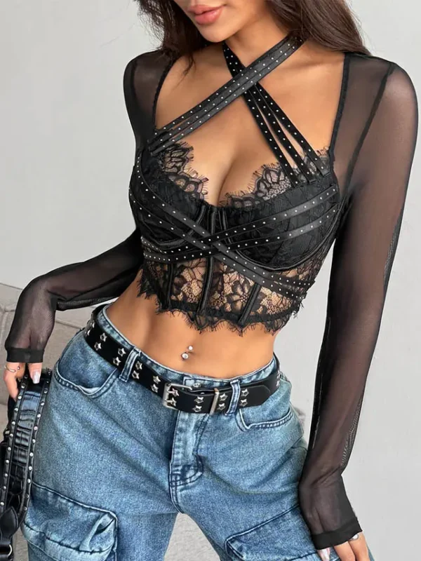 cross-halter-corset-top-3 club outfit