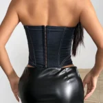 denim-tube-corset-top-6 club outfit