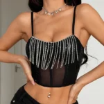 glitter-tessel-corset-top-2 club outfit