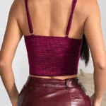 luxury-velvet-corset-top-6 club outfit