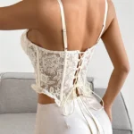 pleated-trim-corset-top-6 club outfit