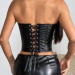 pu-leather-black-corset-top-6 club outfit