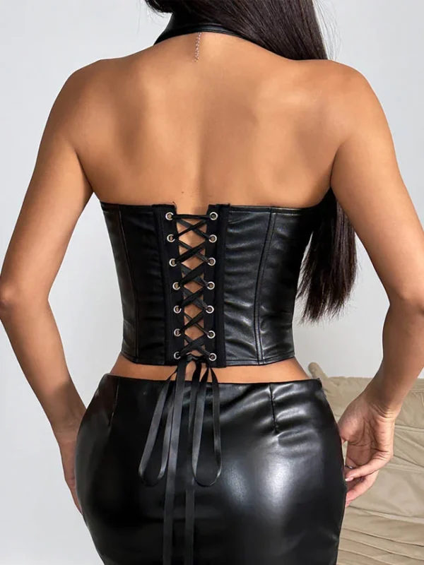 pu-leather-black-corset-top-6 club outfit