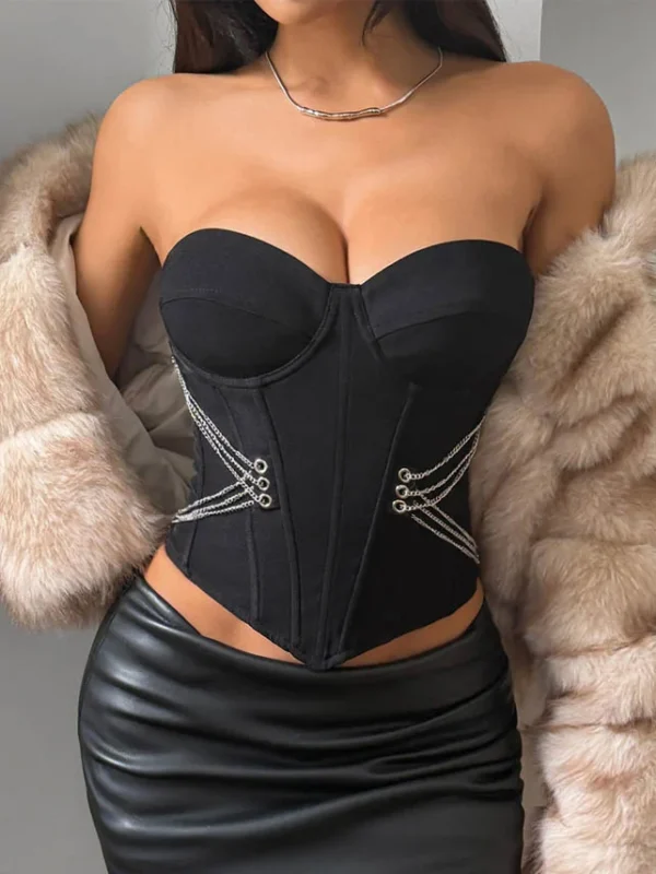 waist-chains-corset-top-3 club outfit