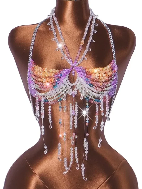beaded-bra-rainbow-smile-3 jewelry beaded bra