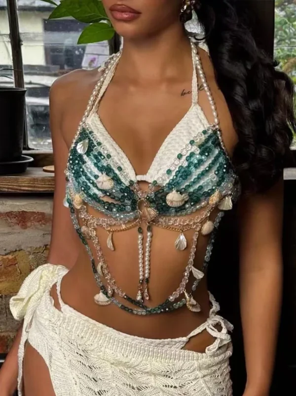 beaded-bra-sea-salt-1 Girl wear jewelry beaded bra