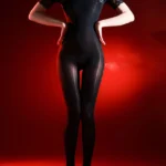 sexy-bodystocking-off-shoulder-stocking-7 women's sexy off-shoulder bodystocking sheer lace bodysuit with ruffled neckline hosiery lingerie