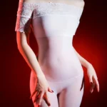 sexy-bodystocking-off-shoulder-stocking-9 women's sexy off-shoulder bodystocking sheer lace bodysuit with ruffled neckline hosiery lingerie